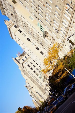 Low angle view of buildings in a city, Fifth Avenue, Manhattan, New York City, New York State, USA Stock Photo - Premium Royalty-Free, Code: 625-01750332