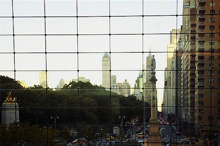 Gratte-ciels dans une ville, Columbus Circle, Manhattan, New York City, New York État, USA Photographie de stock - Premium Libres de Droits, Code: 625-01750350