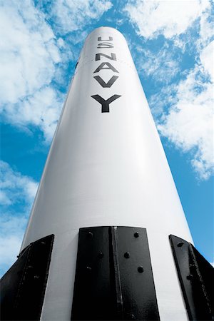 simsearch:625-01751116,k - Low angle view of a US navy missile, Pearl Harbor, Honolulu, Oahu, Hawaii Islands, USA Stock Photo - Premium Royalty-Free, Code: 625-01751045