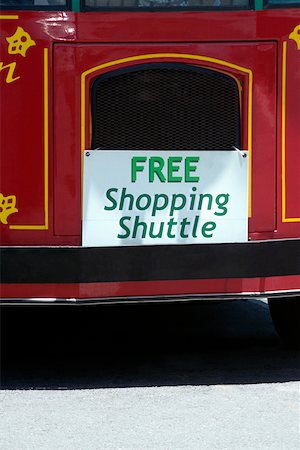 simsearch:625-01751007,k - Close-up of a commercial signboard on a bus, Hawaii islands, USA Foto de stock - Sin royalties Premium, Código: 625-01751153