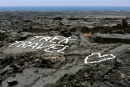 simsearch:625-01750899,k - Vue grand angle de galets en forme de coeur sur les îles de roche, côte de Kona, Big Island, Hawaii, USA Photographie de stock - Premium Libres de Droits, Code: 625-01751216