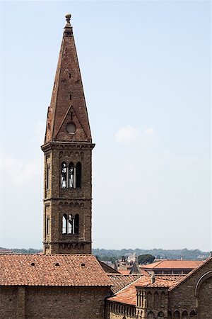 simsearch:625-01751322,k - Church in a city, Santo Spirito Di Firenze, Florence, Tuscany, Italy Fotografie stock - Premium Royalty-Free, Codice: 625-01751304