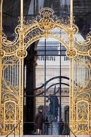 Close-up of a gate, Rome, Italy Stock Photo - Premium Royalty-Free, Code: 625-01751364