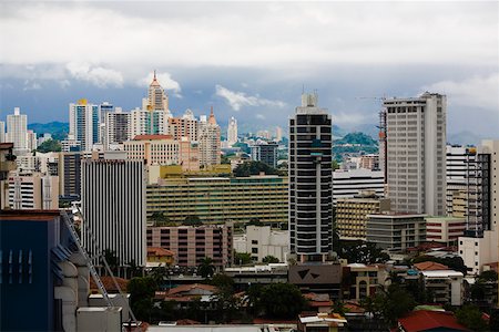 simsearch:625-01751649,k - Skyscrapers in a city, Panama Stock Photo - Premium Royalty-Free, Code: 625-01751704