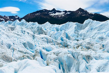 simsearch:625-01751737,k - Glaciers in front of a mountain, Glacier Grande, Mt Fitzroy, Chalten, Southern Patagonian Ice Field, Patagonia, Argentina Stock Photo - Premium Royalty-Free, Code: 625-01751738