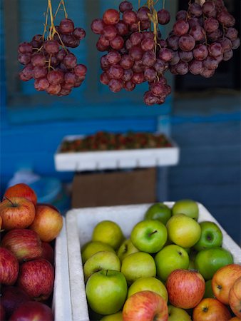 simsearch:625-01751908,k - Fruits at a market stall, Providencia, Providencia y Santa Catalina, San Andres y Providencia Department, Colombia Foto de stock - Royalty Free Premium, Número: 625-01751797