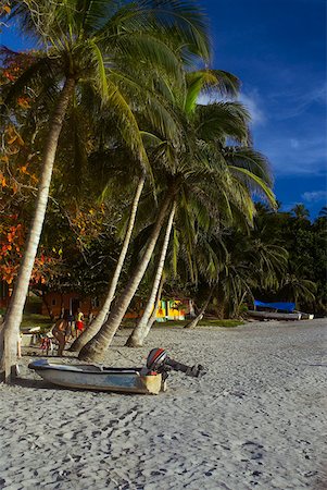 simsearch:625-01747341,k - Motorboat on the beach, Providencia, Providencia y Santa Catalina, San Andres y Providencia Department, Colombia Foto de stock - Sin royalties Premium, Código: 625-01751793