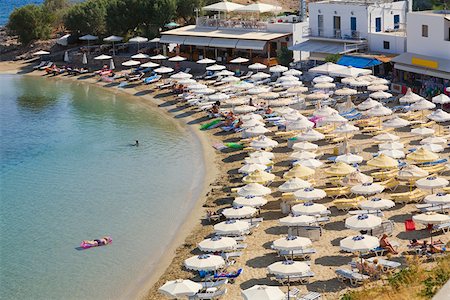 simsearch:625-01751994,k - High angle view of a beach, Lindos, Rhodes, Dodecanese Islands, Greece Stock Photo - Premium Royalty-Free, Code: 625-01752171