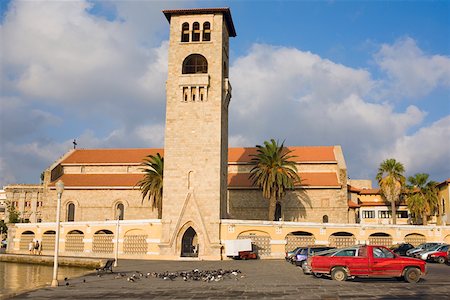 simsearch:625-01752198,k - Low Angle View of ein Glockenturm einer Kirche, Rhodos, Dodekanes, Griechenland Stockbilder - Premium RF Lizenzfrei, Bildnummer: 625-01752217