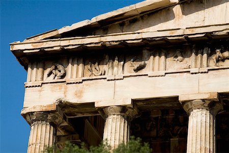 simsearch:625-01752320,k - Low Angle View of eine alte Ruine, Akropolis, Athen, Griechenland Stockbilder - Premium RF Lizenzfrei, Bildnummer: 625-01752262