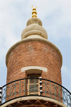 High section view of a tower, Topkapi Palace, Istanbul, Turkey Foto de stock - Sin royalties Premium, Código: 625-01752400