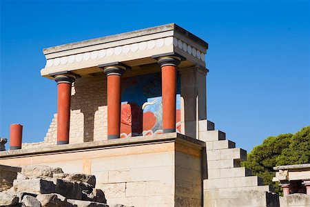 simsearch:625-01752311,k - Old ruins of a palace, Knossos, Crete, Greece Foto de stock - Sin royalties Premium, Código: 625-01752415