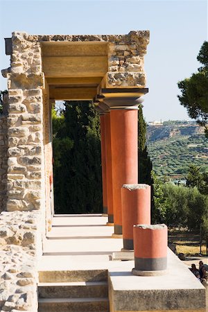 simsearch:625-01752311,k - Old ruins of a palace, Knossos, Crete, Greece Foto de stock - Sin royalties Premium, Código: 625-01752452