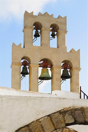 simsearch:625-01041087,k - Low Angle View of ein Glockenturm, Griechenland Stockbilder - Premium RF Lizenzfrei, Bildnummer: 625-01752492