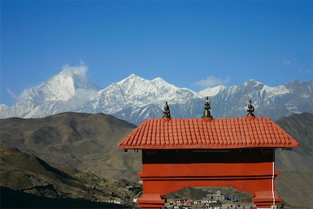 simsearch:625-01752967,k - Vor Bergen, Muktinath, Annapurna Range, Himalaya, Nepal Tempel Stockbilder - Premium RF Lizenzfrei, Bildnummer: 625-01752913