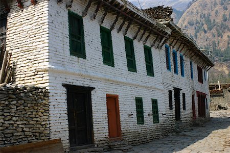 simsearch:625-01752967,k - Die Fassade eines Gebäudes, Gorepani, Annapurna Range, Himalaya, Nepal Stockbilder - Premium RF Lizenzfrei, Bildnummer: 625-01752983