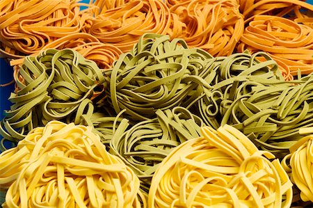 simsearch:625-02266169,k - Close-up of raw tagliatelle Stock Photo - Premium Royalty-Free, Code: 625-02266179