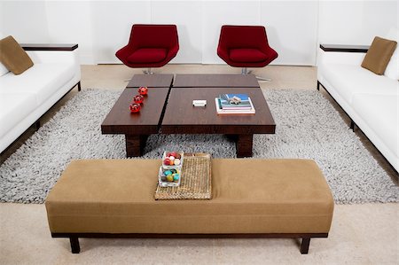 simsearch:625-02926406,k - Interiors of a living room Foto de stock - Sin royalties Premium, Código: 625-02926441