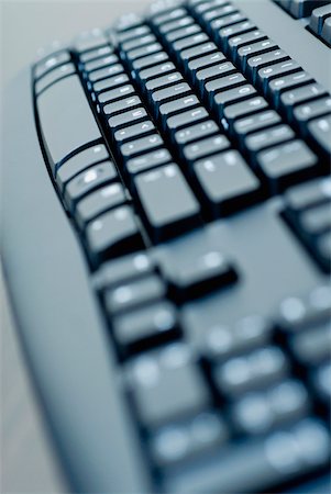 Close-up of a computer keyboard Stock Photo - Premium Royalty-Free, Code: 625-02926624