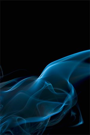 smoke on black background - Close-up of smoke Stock Photo - Premium Royalty-Free, Code: 625-02927192