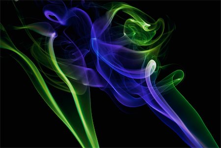 simsearch:625-02926864,k - Close-up of multi-colored smoke Stock Photo - Premium Royalty-Free, Code: 625-02927403