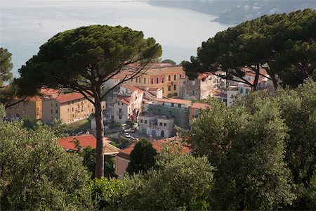 simsearch:625-02927895,k - High angle view of a town, Vietri sul Mare, Costiera Amalfitana, Salerno, Campania, Italy Stock Photo - Premium Royalty-Free, Code: 625-02927505