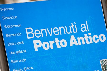 simsearch:625-02927816,k - Close-up of an information board, Porto Antico, Genoa, Liguria, Italy Foto de stock - Sin royalties Premium, Código: 625-02928033