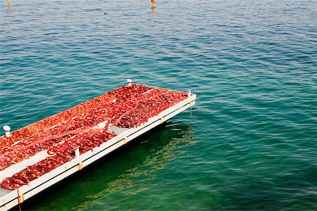 simsearch:625-02928144,k - Fishing net on a pier, Bay of Naples, Capri, Sorrento, Sorrentine Peninsula, Naples Province, Campania, Italy Stock Photo - Premium Royalty-Free, Code: 625-02928708