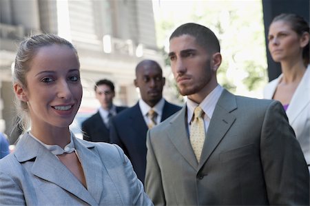 simsearch:625-02929907,k - Close-up of a businesswoman smiling Stock Photo - Premium Royalty-Free, Code: 625-02929925