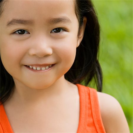 simsearch:625-02929099,k - Portrait eines Mädchens, das Lächeln Stockbilder - Premium RF Lizenzfrei, Bildnummer: 625-02930867