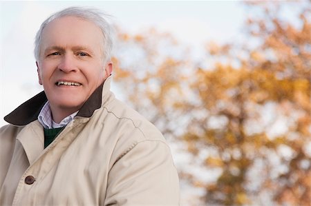 Portrait of a senior man smiling Stock Photo - Premium Royalty-Free, Code: 625-02931600