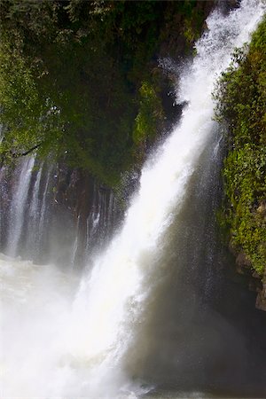 Waterfall in a forest, Tzararacua Waterfall, Uruapan, Michoacan State, Mexico Stock Photo - Premium Royalty-Free, Code: 625-02933788