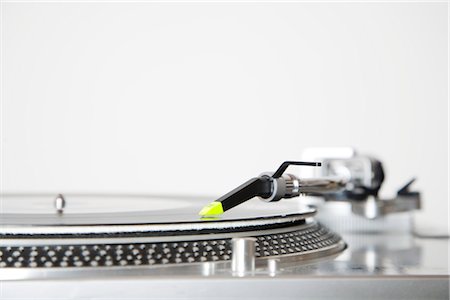 Record player Fotografie stock - Premium Royalty-Free, Codice: 628-05817310