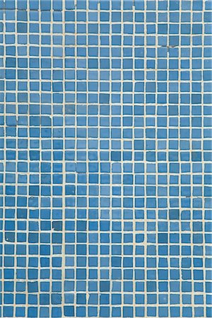 Detail of blue mosaic tiles Stock Photo - Premium Royalty-Free, Code: 628-05817375