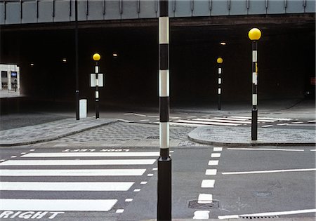 Crosswalk Stock Photo - Premium Royalty-Free, Code: 628-05817443