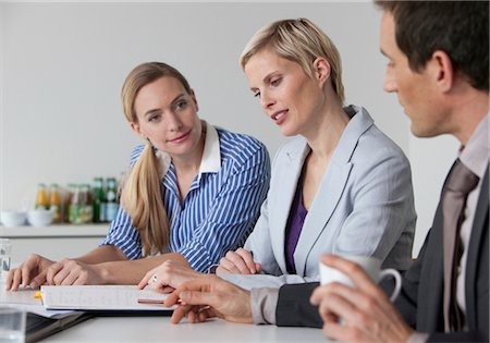 simsearch:628-05817960,k - Meeting in conference room Stock Photo - Premium Royalty-Free, Code: 628-05817854