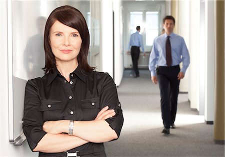 simsearch:628-07072186,k - Confident businesswoman in office Stock Photo - Premium Royalty-Free, Code: 628-05817971