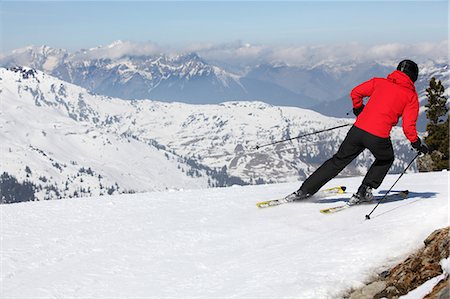 skier helmet - Skier in Hochfuegen, Zillertal, Tyrol, Austria Stock Photo - Premium Royalty-Free, Code: 628-07072437