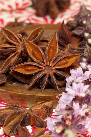 smelling spices - Star-anise Stock Photo - Premium Royalty-Free, Code: 628-01495086