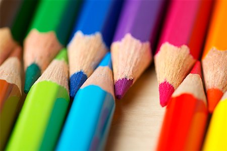 Crayon de couleur Photographie de stock - Premium Libres de Droits, Code: 628-01712170