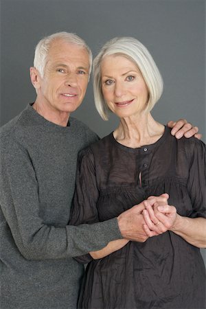 Portrait on an old couple Stock Photo - Premium Royalty-Free, Code: 628-02228200