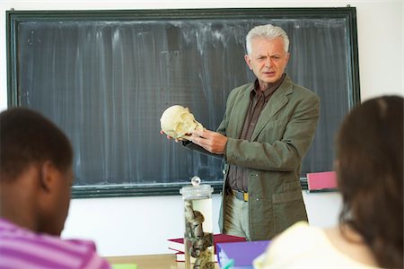 skull anatomy - Students attending a lecture Stock Photo - Premium Royalty-Free, Code: 628-02954246