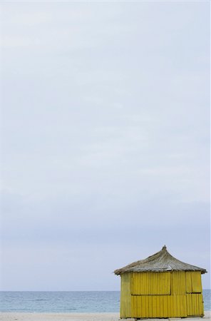 Plage fermée-Kiosk - Cottage - saison - Nature Photographie de stock - Premium Libres de Droits, Code: 628-02954676