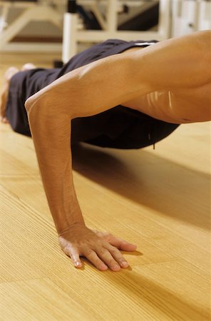 finger muscles - Man doing Press-Ups - Sportiness - Gymnastics Stock Photo - Premium Royalty-Free, Code: 628-02954718