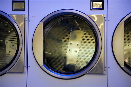 Washing machines in a launderette, Germany Stock Photo - Premium Royalty-Free, Code: 628-02953710
