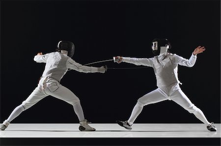 Fencing Stock Photo - Premium Royalty-Free, Code: 622-05390815