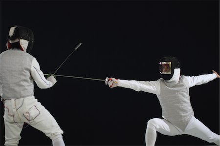 Fencing Stock Photo - Premium Royalty-Free, Code: 622-05390812