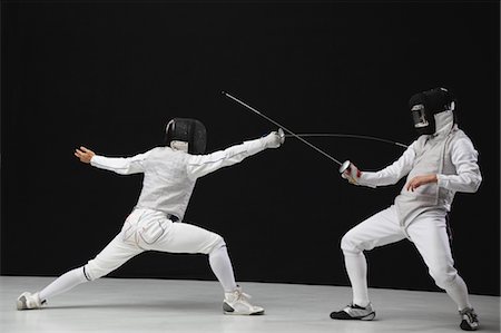 esgrima - Fencing Foto de stock - Sin royalties Premium, Código: 622-05390839