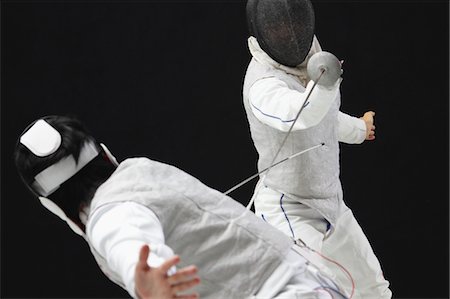 Fencing Fotografie stock - Premium Royalty-Free, Codice: 622-05390857