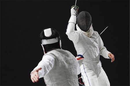 Fencing Foto de stock - Sin royalties Premium, Código: 622-05390853